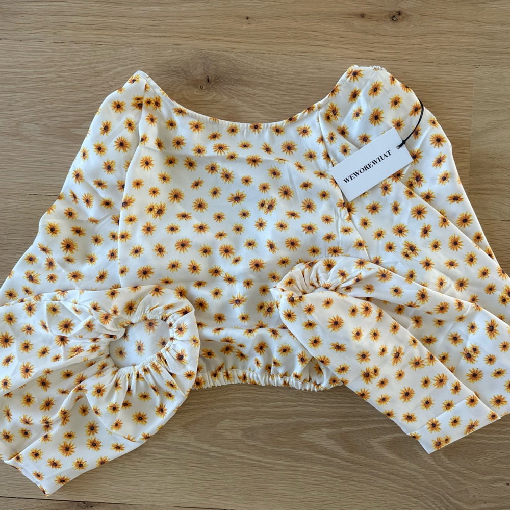 WeWoreWhat Top | Blouse | Sunflower